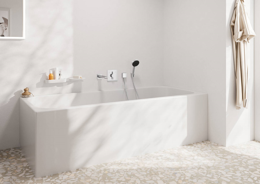 tuš ročka pulsify select s 3jet fi 105mm 24111000, hansgrohe