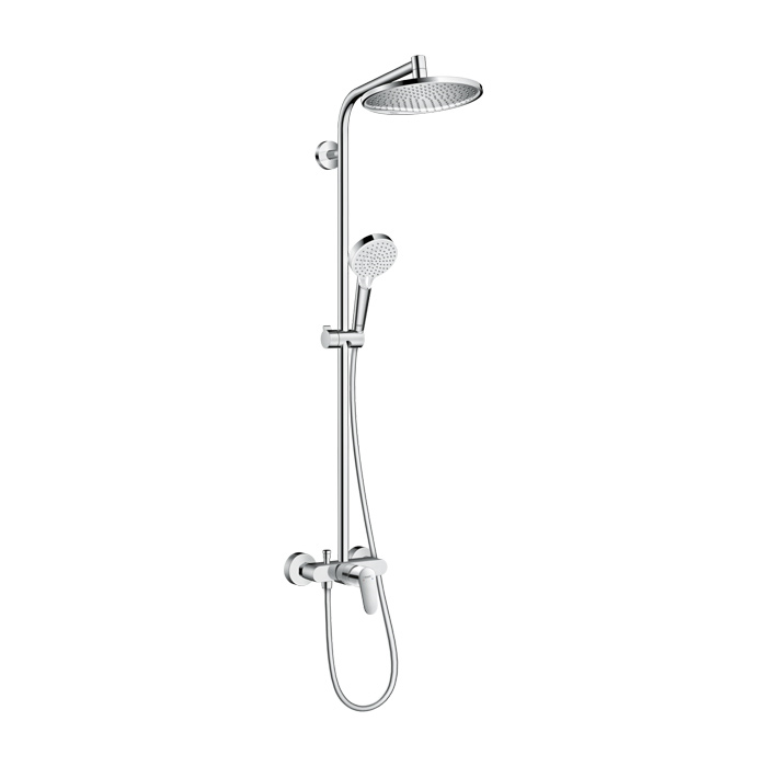 tuš set nadglavni crometta s 240 1jet, 27269000, hansgrohe