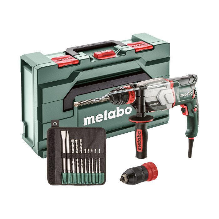 udarni vrtalnik kladivo metabo uhe 2660-2 quick set sds-plus 800w