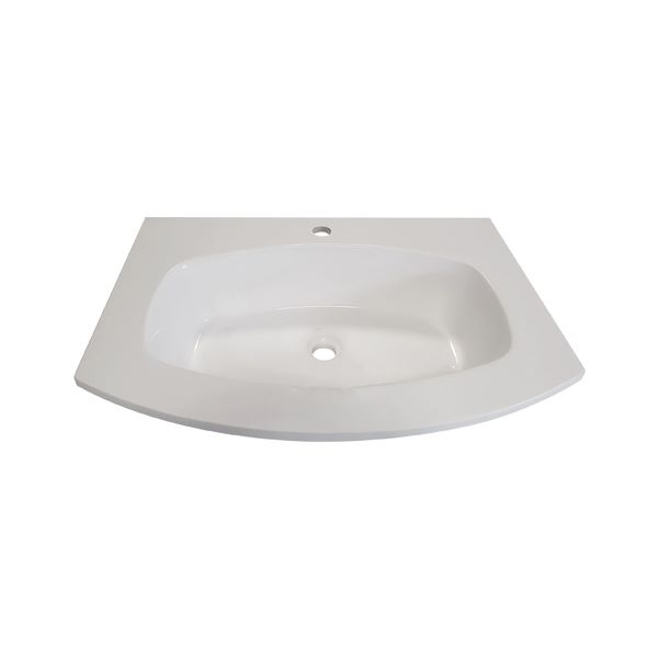 umivalnik za omarico armonia 70cm mineralni marmor