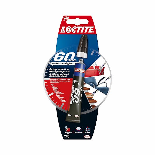 univerzalno lepilo loctite 60 sec 20g, henkel
