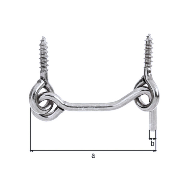 vetrna kljuka zatikalna fi 4mm 60mm pocinkana vetrna kljuka zatikalna fi 4mm 60mm pocinkana