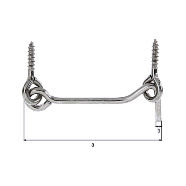vetrna kljuka zatikalna fi 4mm 80mm pocinkana vetrna kljuka zatikalna fi 4mm 80mm pocinkana