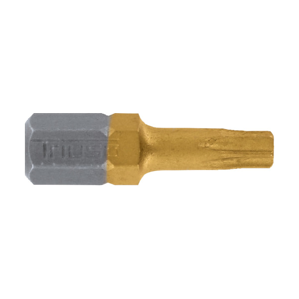 vijačni nastavek 1/4" torx t10, titan premaz, triuso