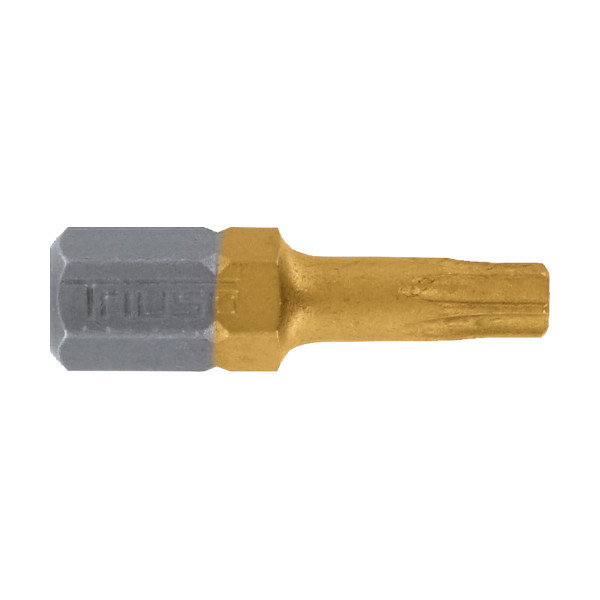 vijačni nastavek 1/4" torx t10, titan premaz, triuso