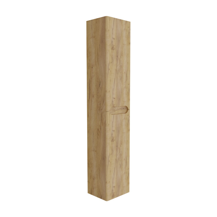 visoka kopalniška omara linea elegant gold oak 180cm