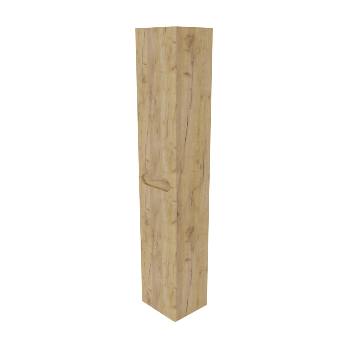 visoka kopalniška omara linea elegant gold oak 180cm