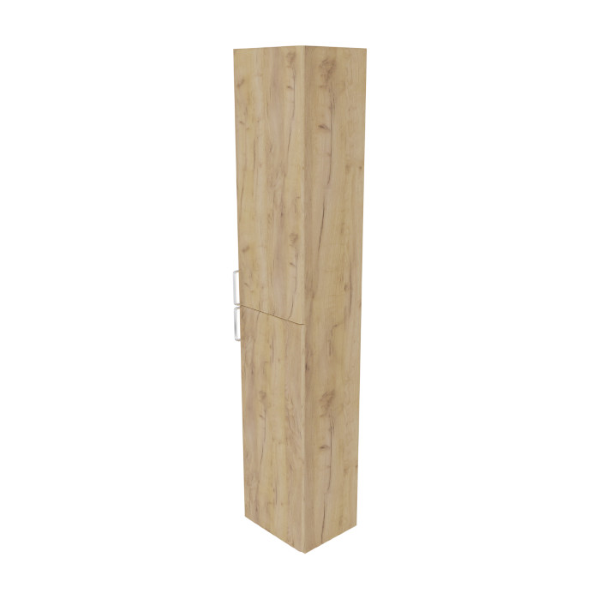 visoka kopalniška omara linea gold oak 180cm