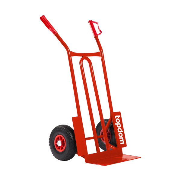 voziček za vreče - rudl topdom, nosilnost 250kg, rdeč