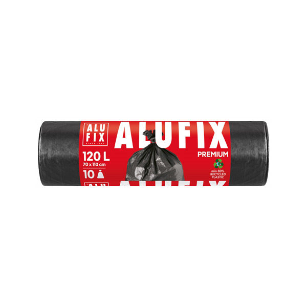 vreče za smeti profi močne 120l 70x110cm 10/1 črne, alufix vreče za smeti profi močne 120l 70x110cm 10/1 črne, alufix