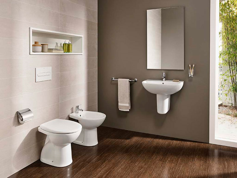 wc deska adele, softclose, bela