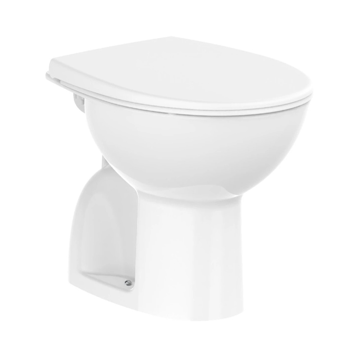 wc deska adele, softclose, bela