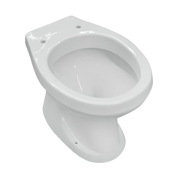wc školjka talna polo, talni odtok, bela