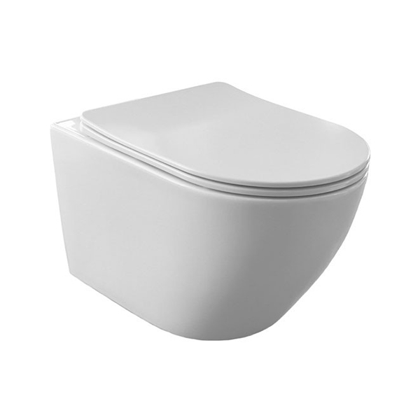 wc školjka viseča copen, brez roba, tornado izpiranje + deska softclose, takeoff