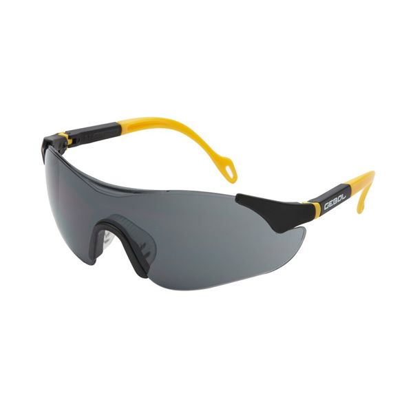 zaščitna očala športna safety comfort, temna, gebol
