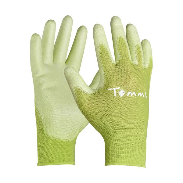 zaščitne rokavice tommi orange št.7 zelene, gebol