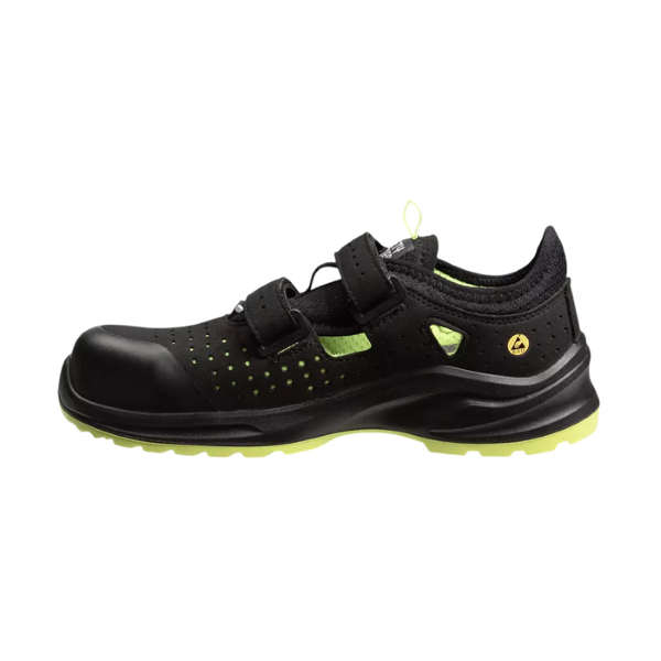 zaščitni sandal modulo, s1ps sr sc esd fo, št.42 črni, safety jogger