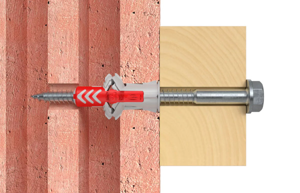 zidni vložek duopower 10x50mm z varnostnim vijakom 25kos, fischer zidni vložek duopower 10x50mm z varnostnim vijakom 25kos, fischer
