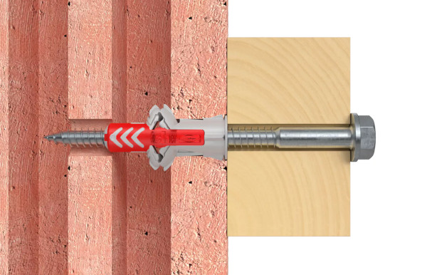 zidni vložek duopower 10x50mm z varnostnim vijakom 25kos, fischer zidni vložek duopower 10x50mm z varnostnim vijakom 25kos, fischer