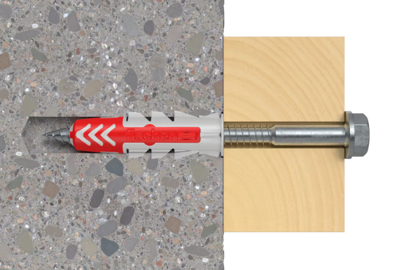 zidni vložek duopower 10x50mm z varnostnim vijakom 25kos, fischer zidni vložek duopower 10x50mm z varnostnim vijakom 25kos, fischer
