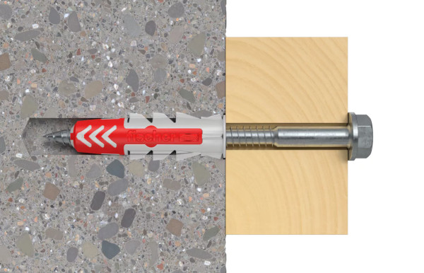 zidni vložek duopower 10x50mm z varnostnim vijakom 25kos, fischer zidni vložek duopower 10x50mm z varnostnim vijakom 25kos, fischer