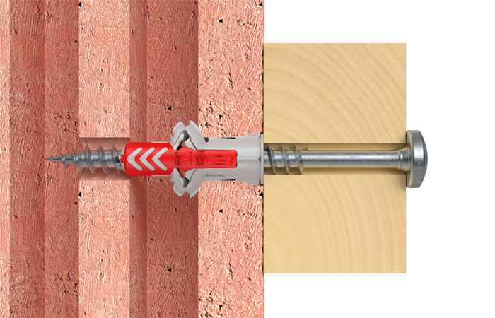 zidni vložek duopower 8x40mm z lečastim vijakom 50kos, fischer zidni vložek duopower 8x40mm z lečastim vijakom 50kos, fischer