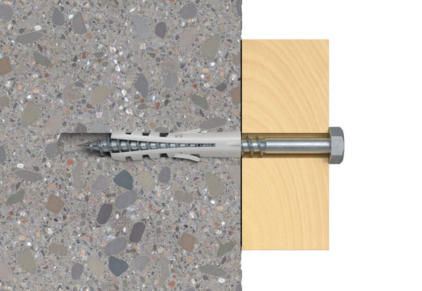 zidni vložek s 10x50mm za beton in opeko 50kos, fischer zidni vložek s 10x50mm za beton in opeko 50kos, fischer