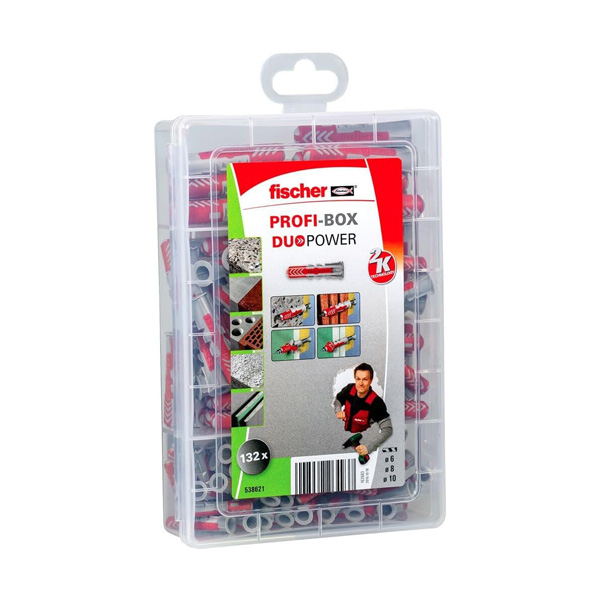 zidni vložki duopower profi-box, set, fischer