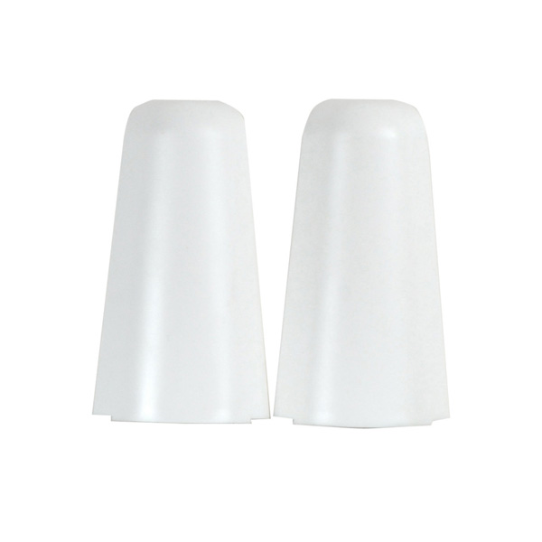 zunanji vogal za zaključno talno letev, bel